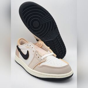 Size 9.5- Air Jordan 1 Retro OG Low Coconut Milk Sneaker